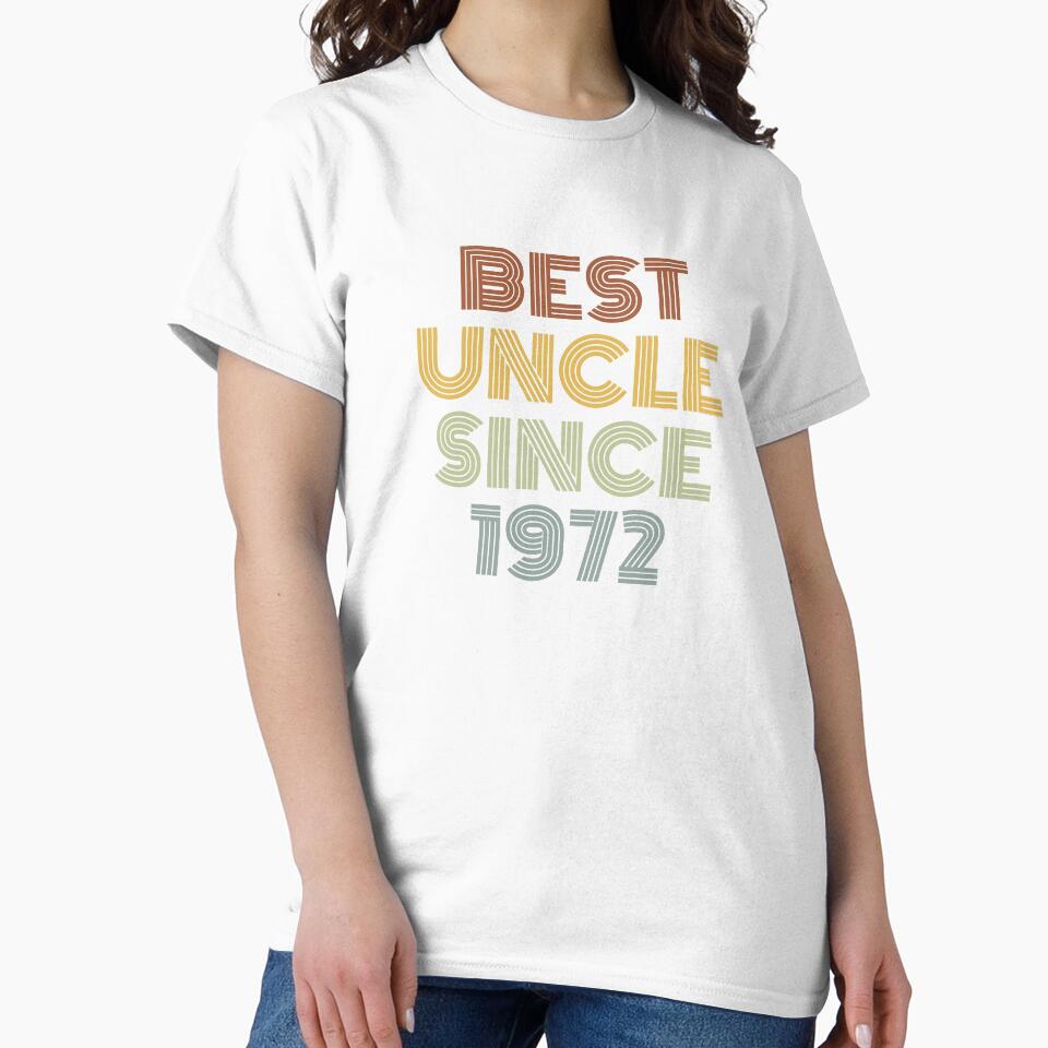 Best Uncle Since 1972 by Vanover Designs