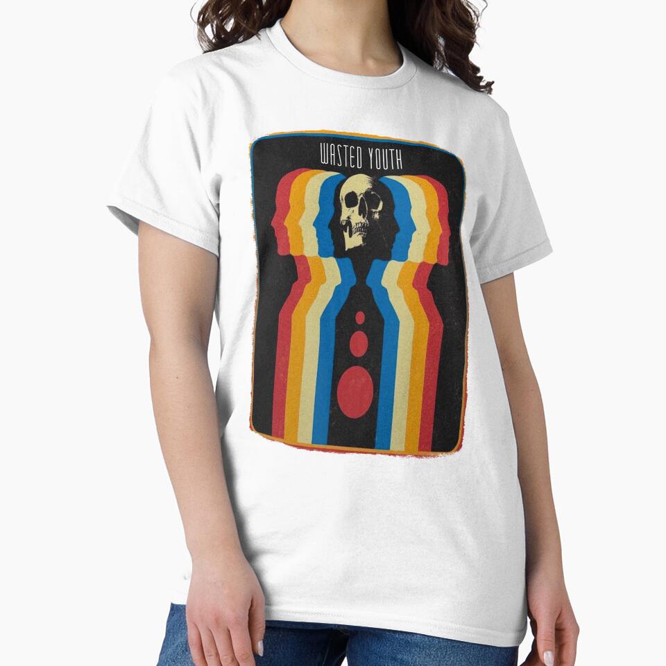 Wasted youth skull by Serial Killa