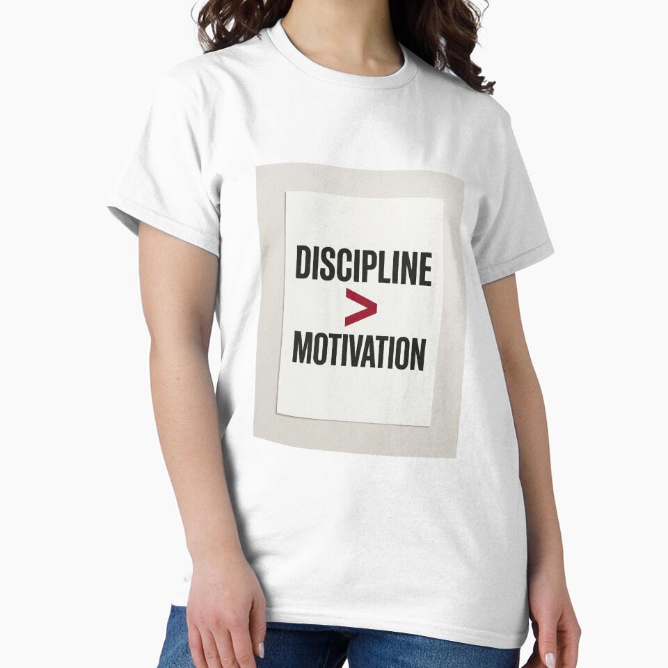 Discipline is more important than Motivation. by PARALLELYUGA