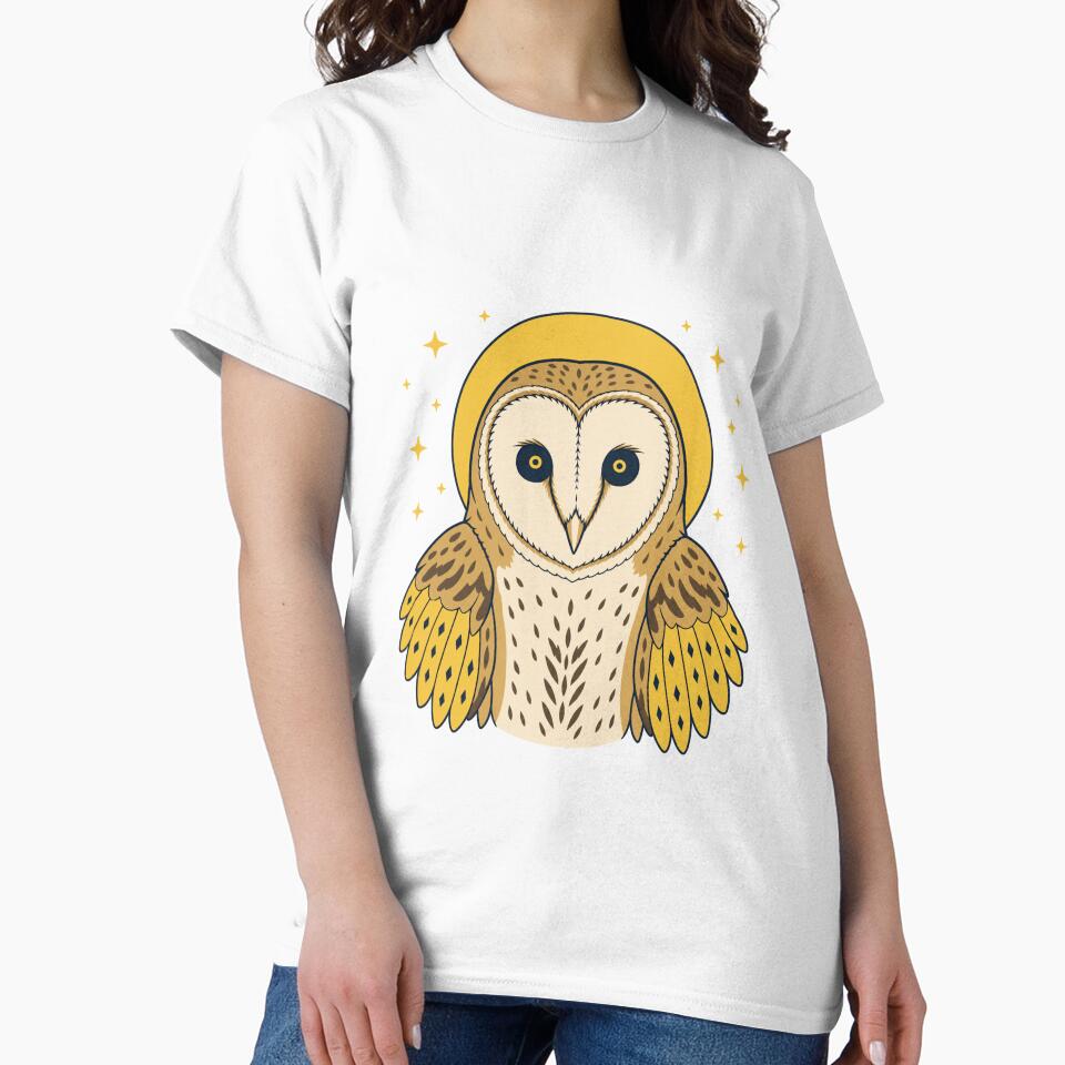 Owl Always Love You — Moonlit Owl Portrait Animal-pun Humor by Mosidrip