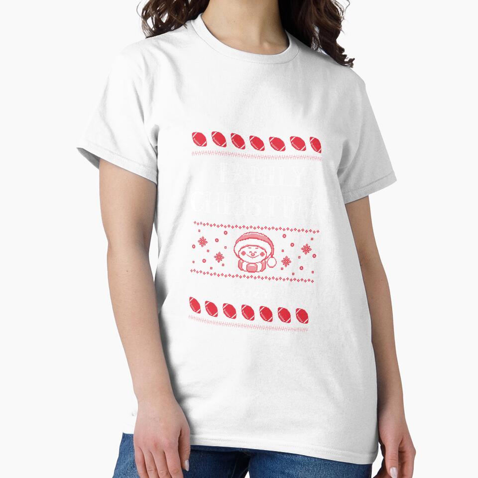 Family Christmas Football by ArtitudePrintLb
