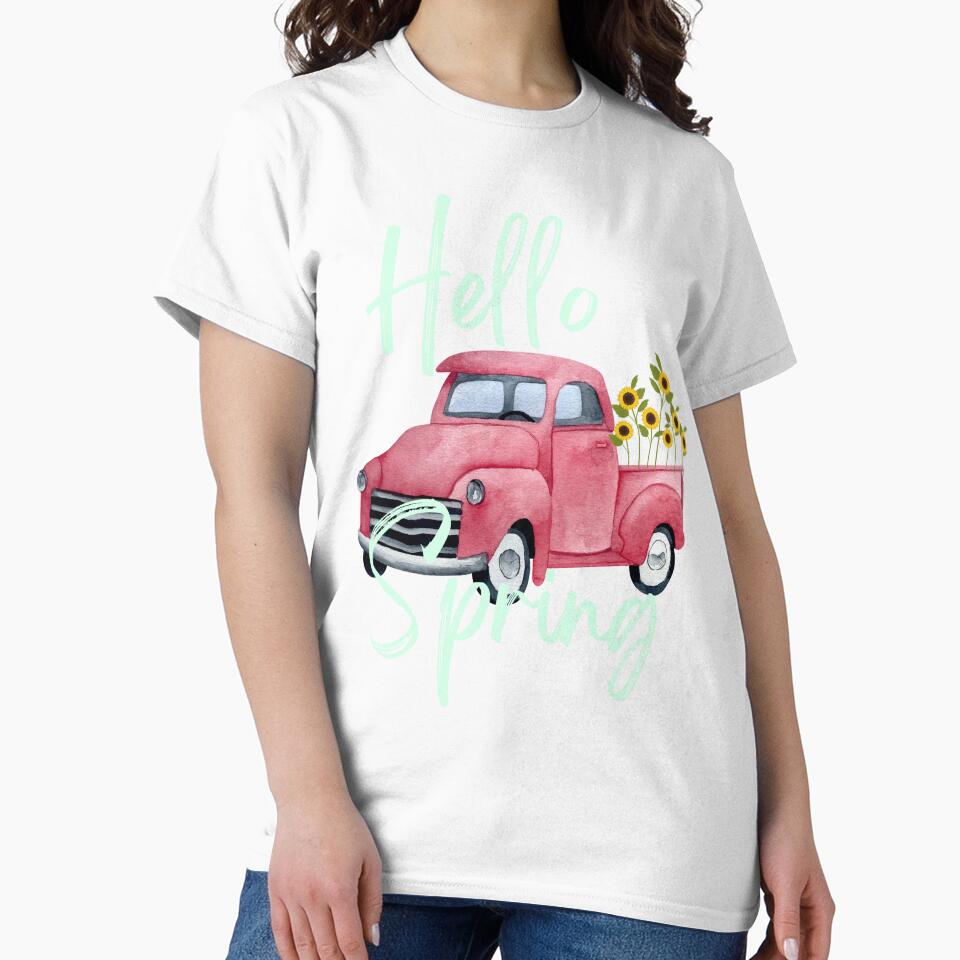 Hello Spring  Tshirts by Shevonda Thomas