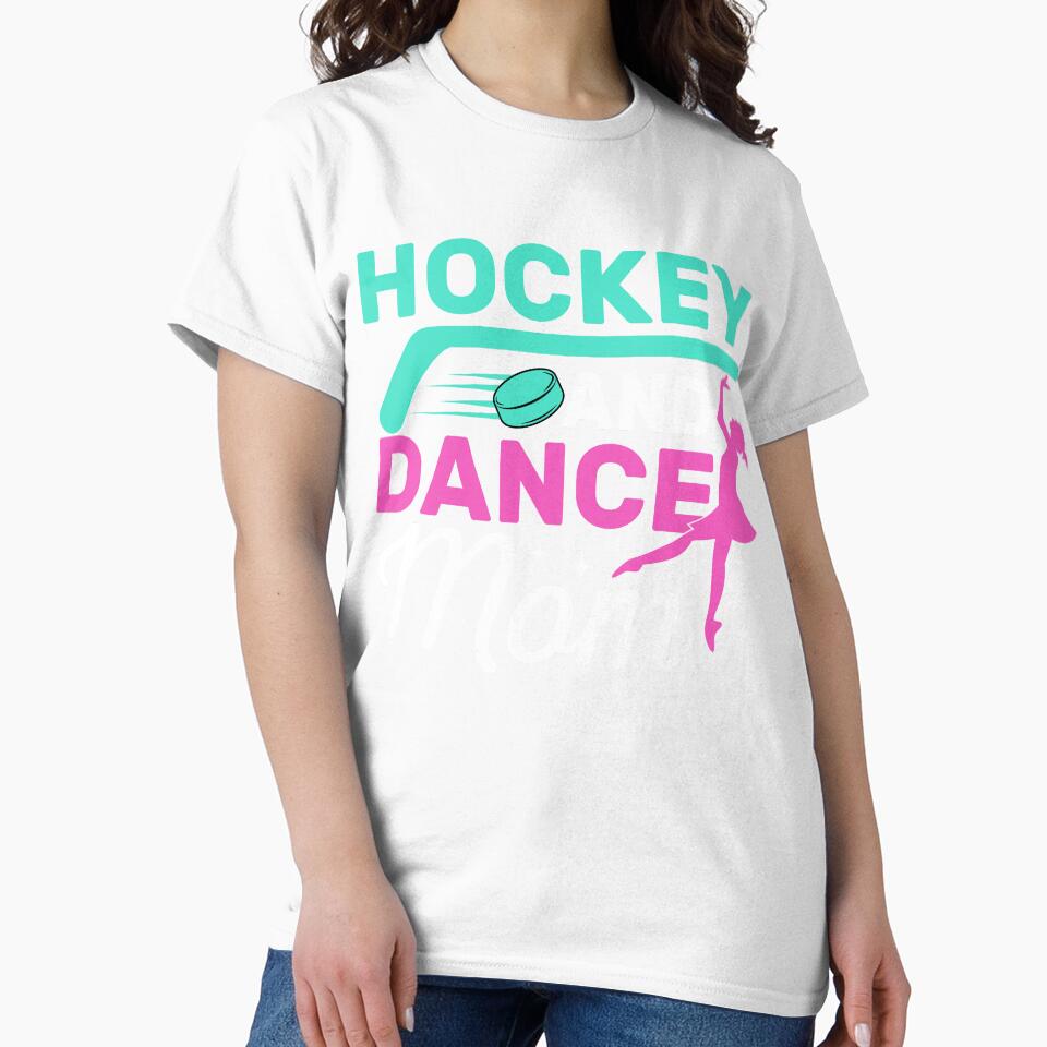 Hockey And Dance Mom Proud Sports Mom by KroghDs