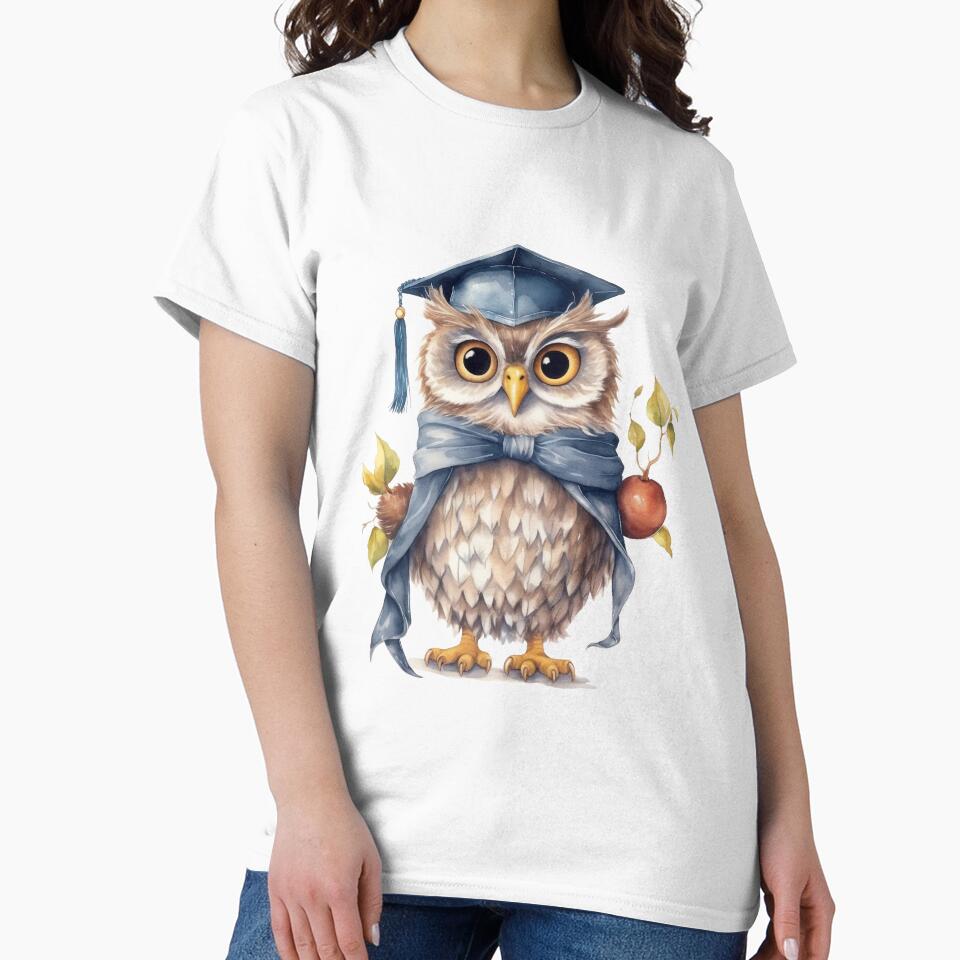 Back to school owl by PawsandPages