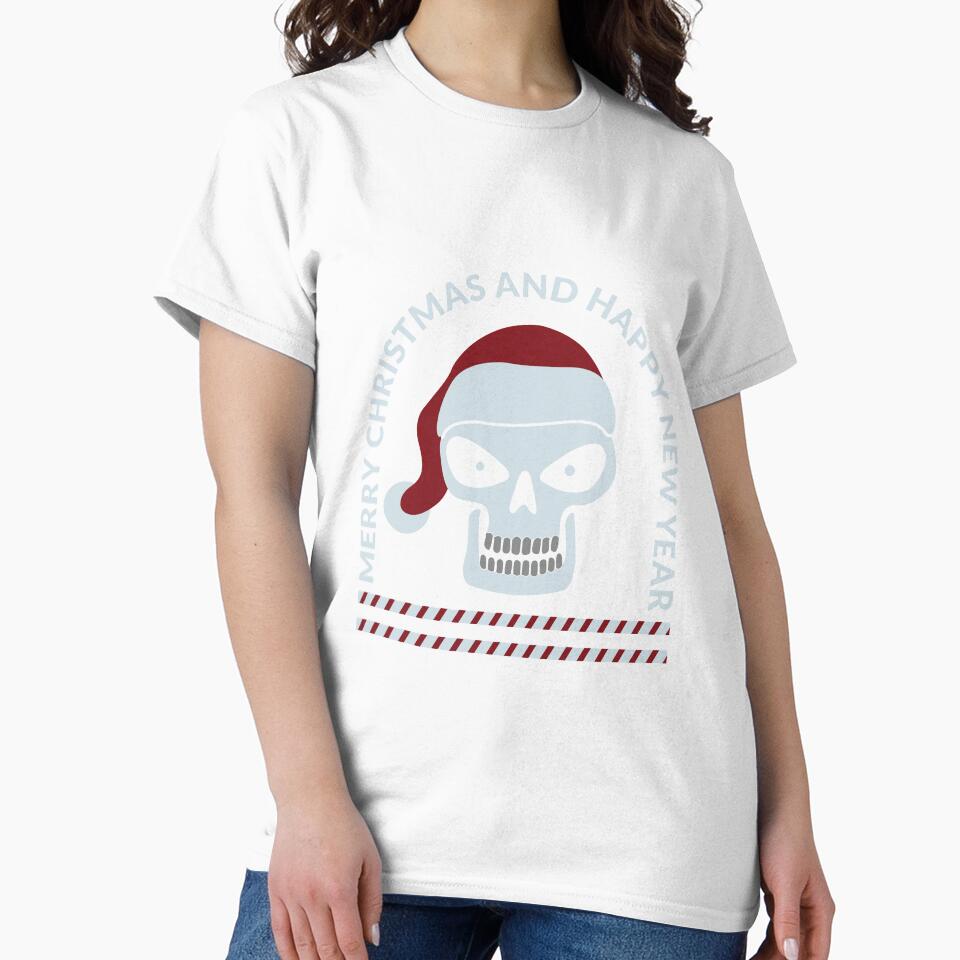 Merry Christmas And Happy New Year With Skelton - Christmas Season by Delandor