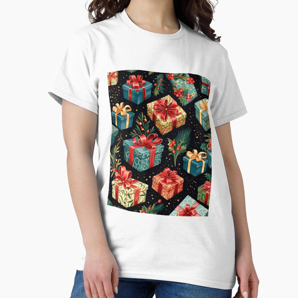 Christmas Pattern Gifts by NicolasGlowArt
