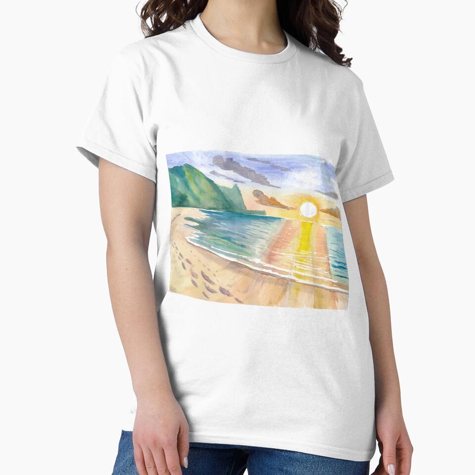Sunset for Lovers In Tropical Bay by artshop77