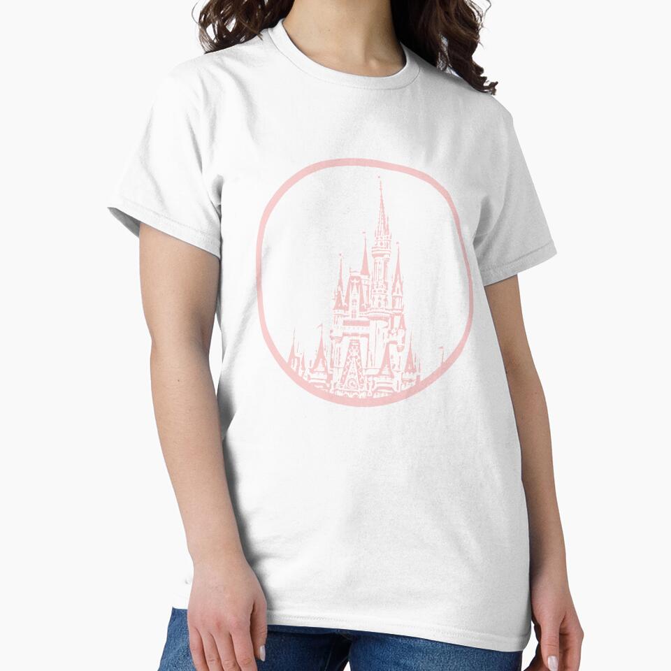 Millennial Pink Magic Castle Stamp by FandomTrading