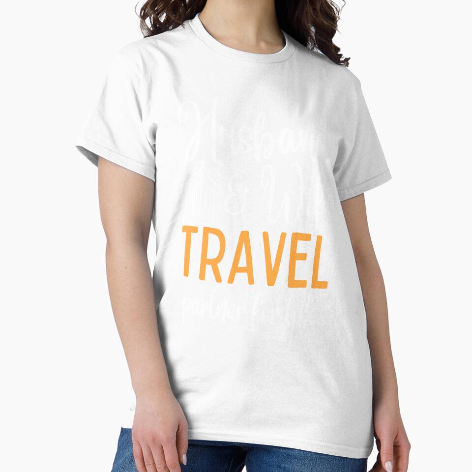 Husband & Wife Travel Partner For Life by thebest-2studio