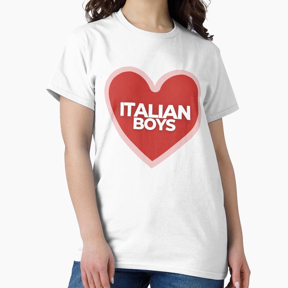 I Heart Italian Boys by Itsheartshop