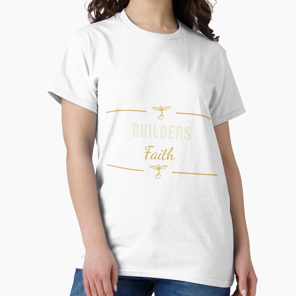 Builders of Faith - Dark Shirt Edition by Willow Place Design