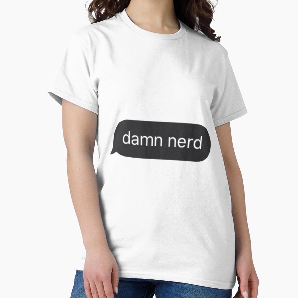 Damn nerd text by Michii2310