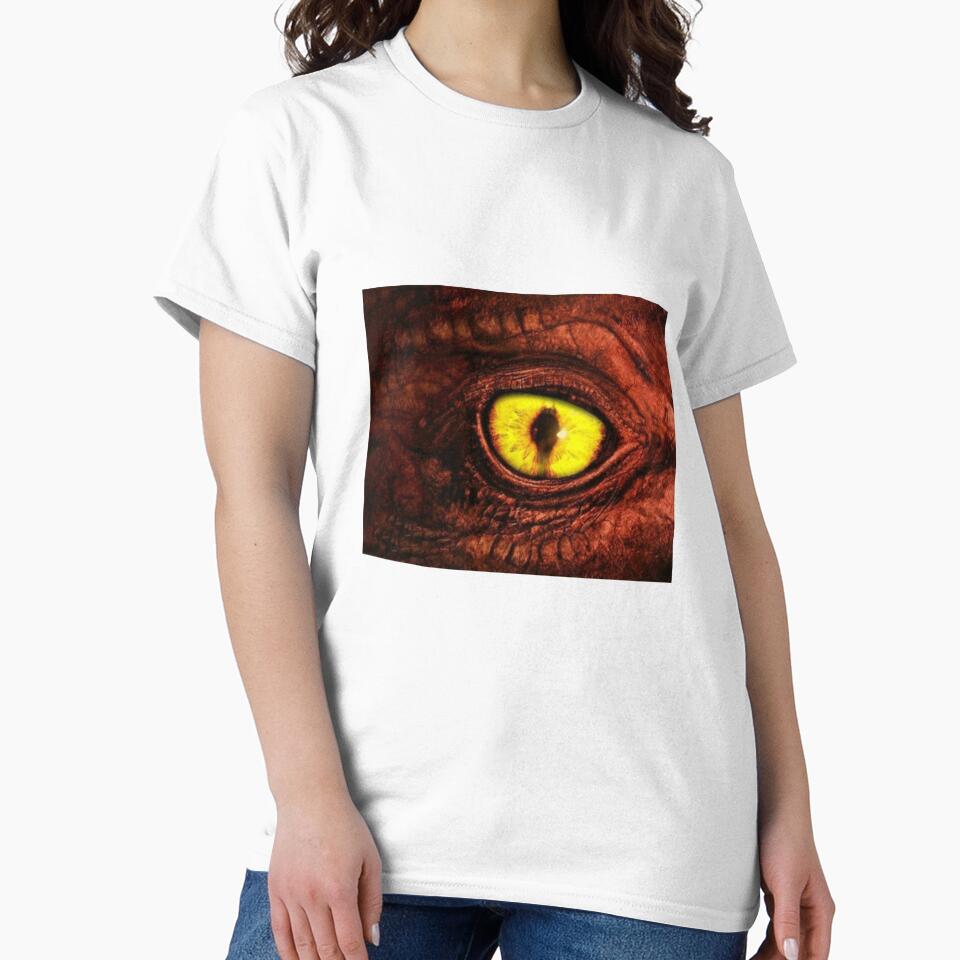 Red Dragon Yellow Eye-Black by Rowena Jones