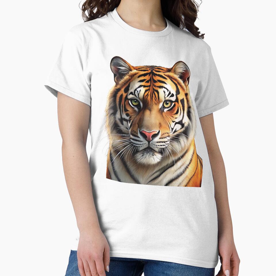 Tiger Head Design Classic by CarterCooper