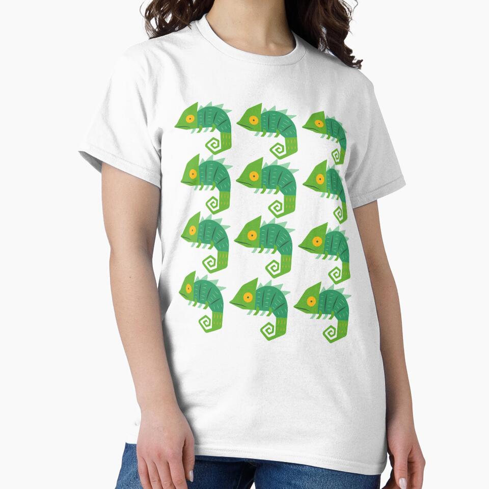 Green Chameleon Design by cgroenewald