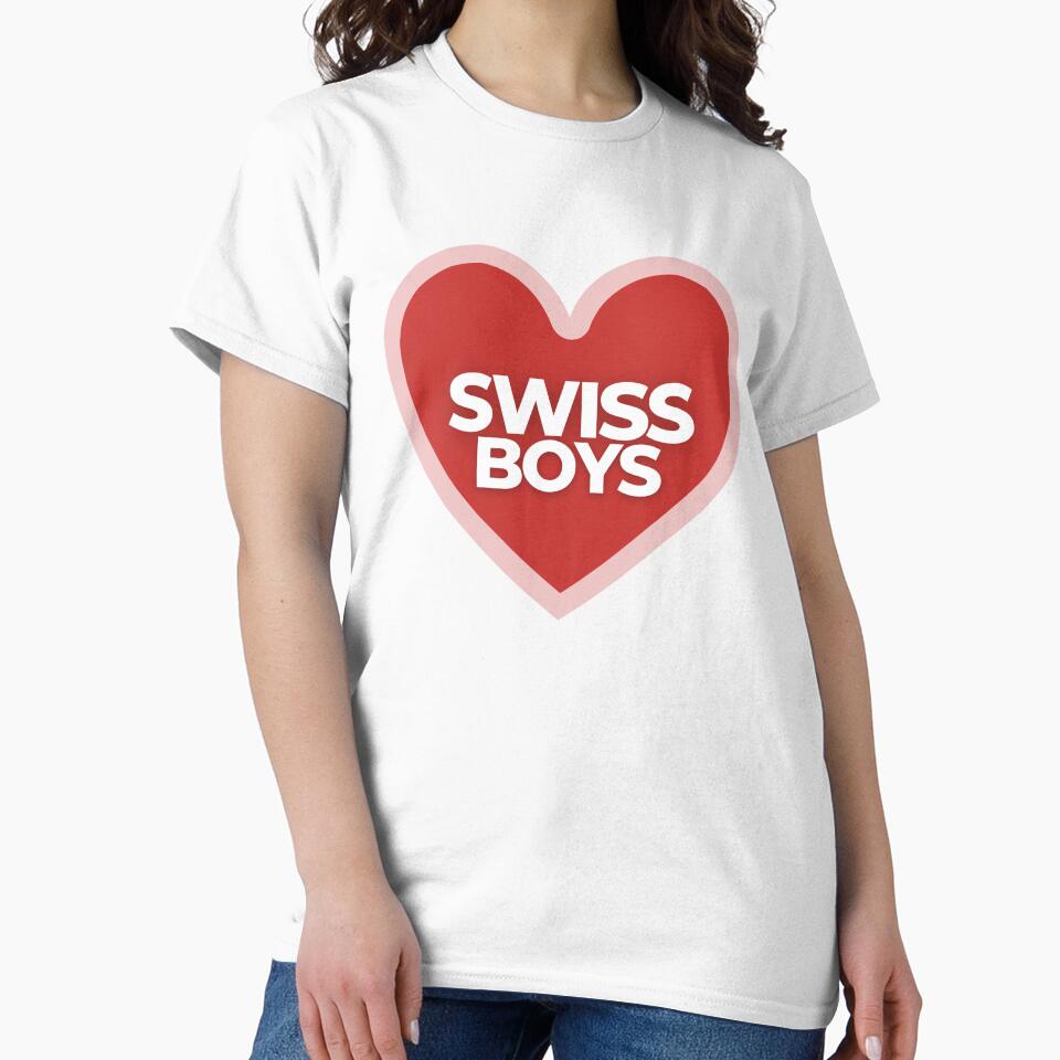 I Heart Swiss Boys by Itsheartshop