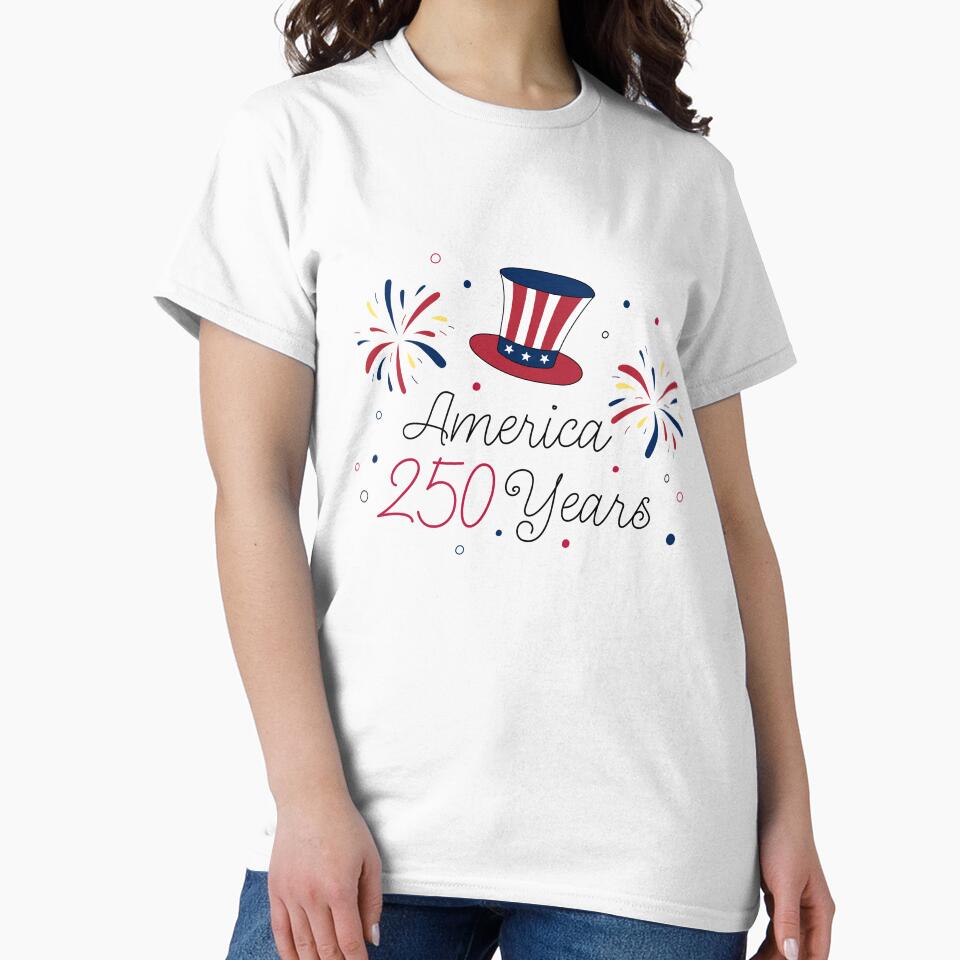 America 250. Happy 4th of July USA Greetings. United States 250 Years Independence Day Celebration by AnnaVioletStore