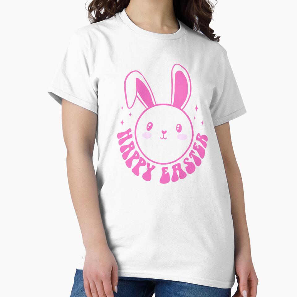 Happy Easter groovy easter bunny by Yarafantasyart