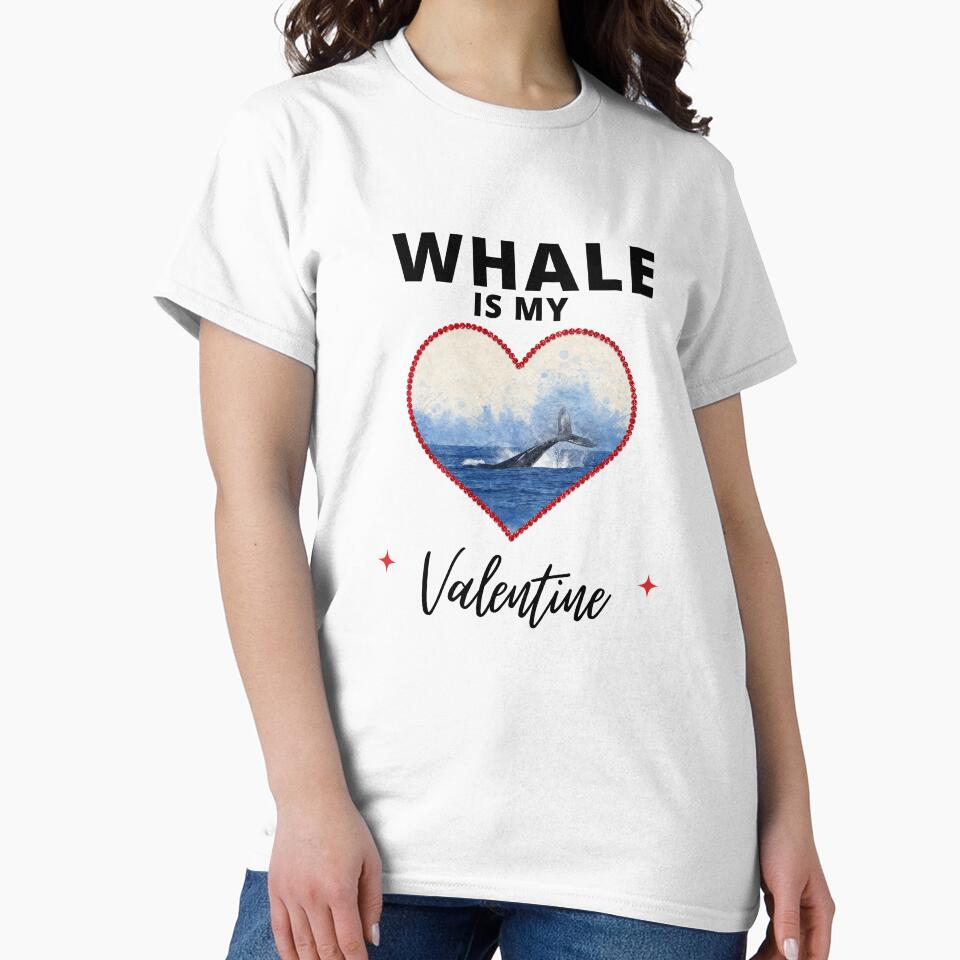 Whale Is My Valentine by Itsheartshop