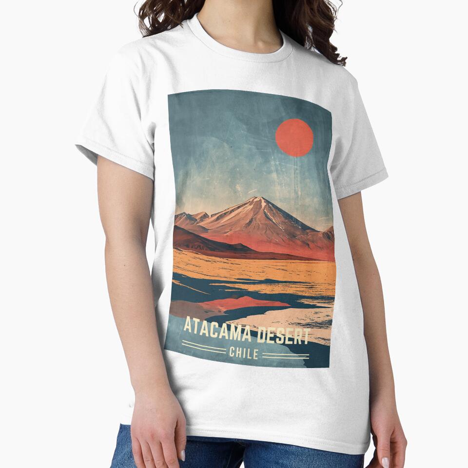 Atacama Desert Majesty Chile Landscape Poster by LoinneSio