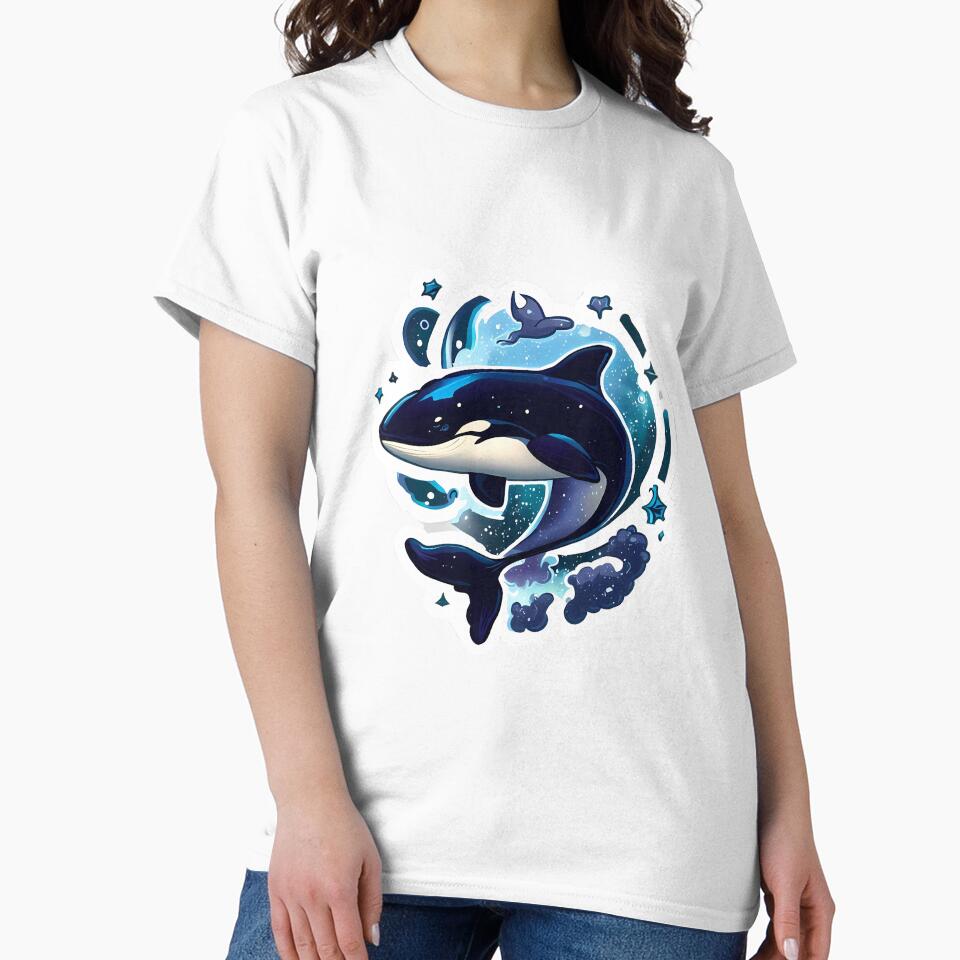 Orca Whale Gifts Perfect for Ocean and Space Lovers by JKJame