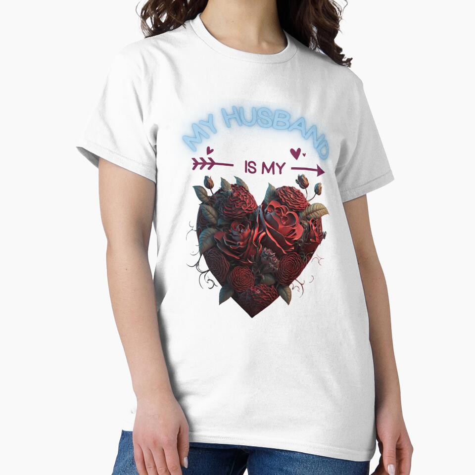 My Husband Is My Valentine by Itsheartshop