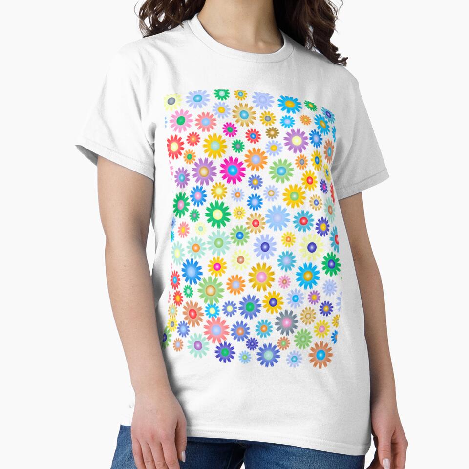Pastel Flowers Pattern by Foofighter01