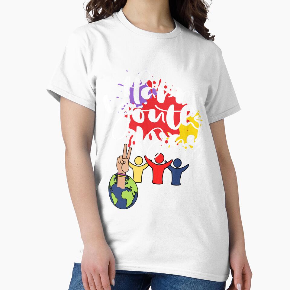 Happy International Youth Day 2021 Classic by Product  Stella