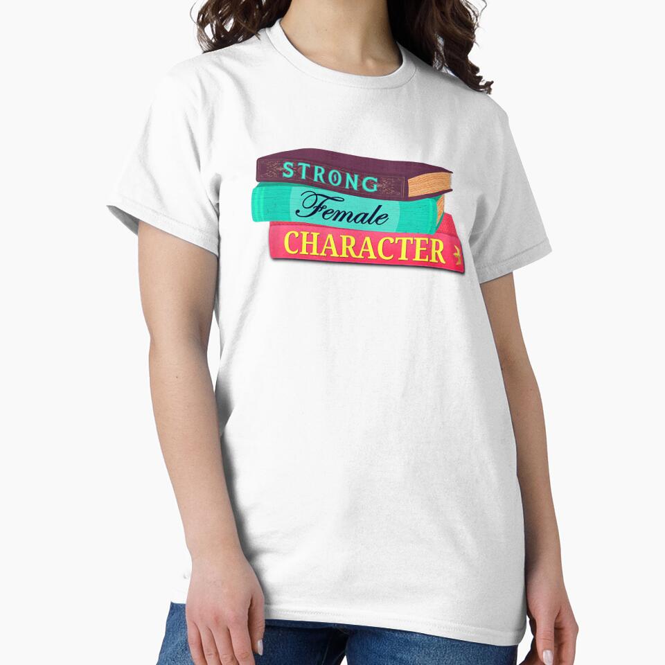Strong Female Character Book Nerd by Raphael-Hogan