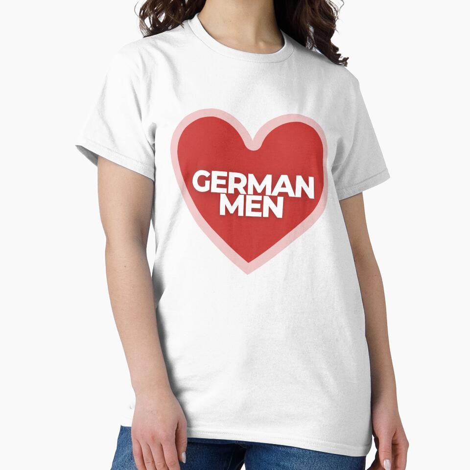 I Heart German Men by Itsheartshop