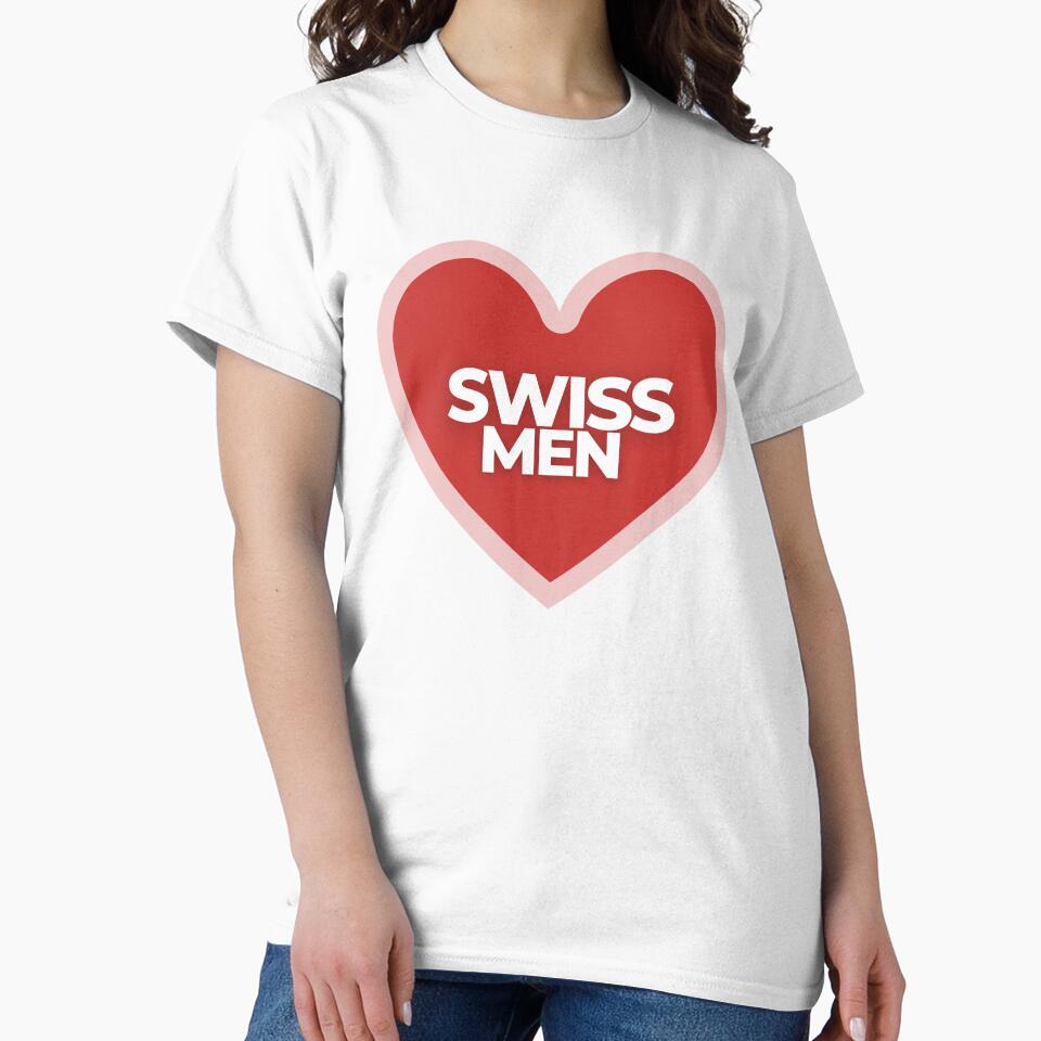 I Heart Swiss Men by Itsheartshop