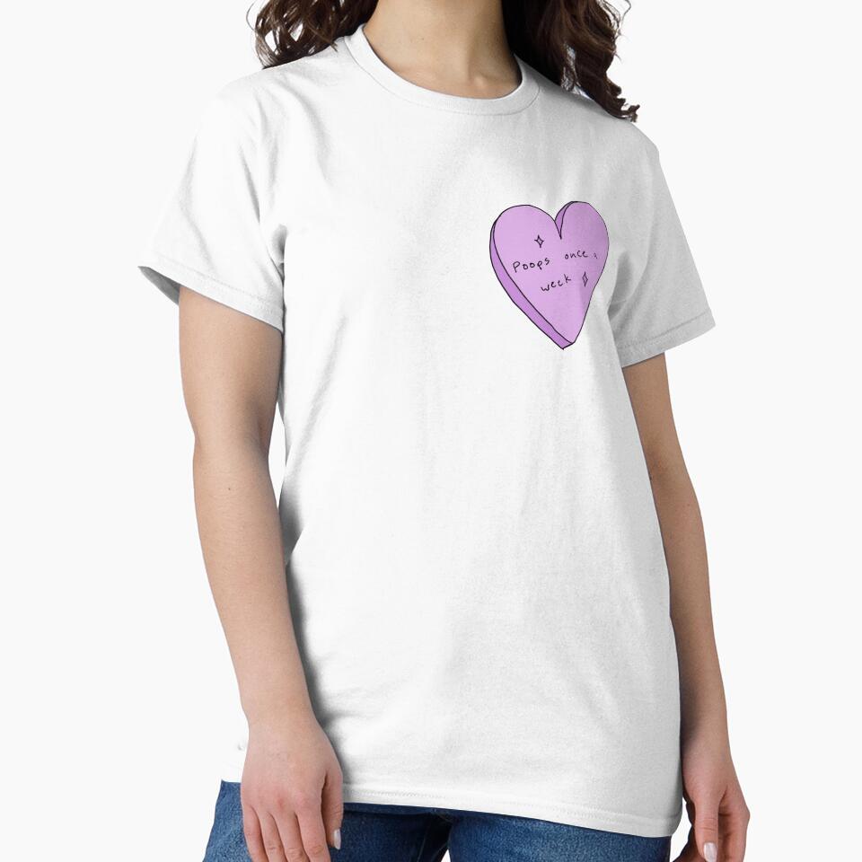 never poops love heart by Ell Nittler