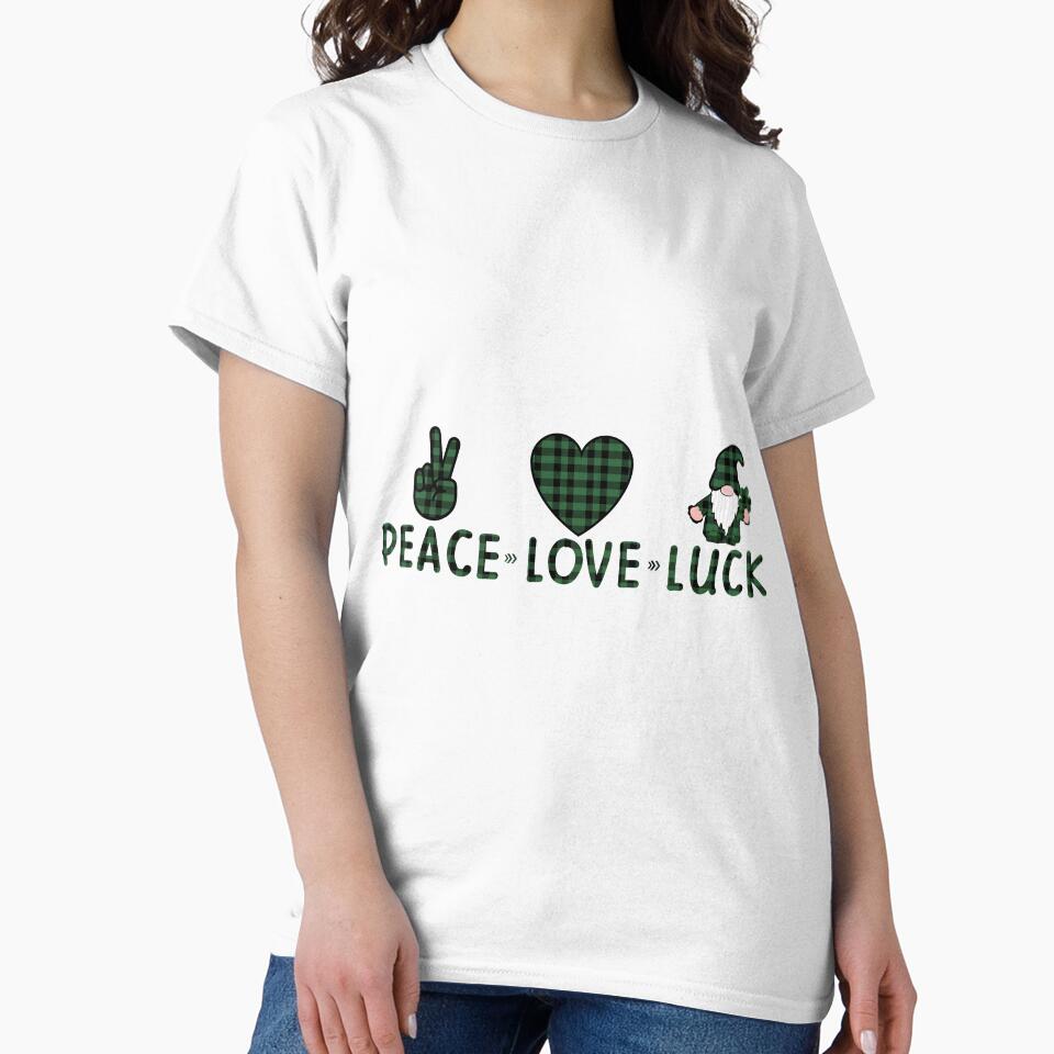 St Patrick's Day  Peace love luck by GraphicSphere