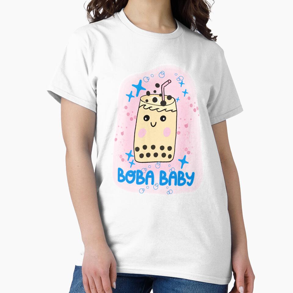 Boba Baby Bubble Tea Time by Renata Illustrata