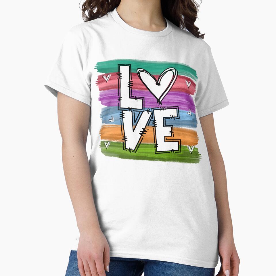 LOVE VALENTINE T-SHIRT by PSYNOVA