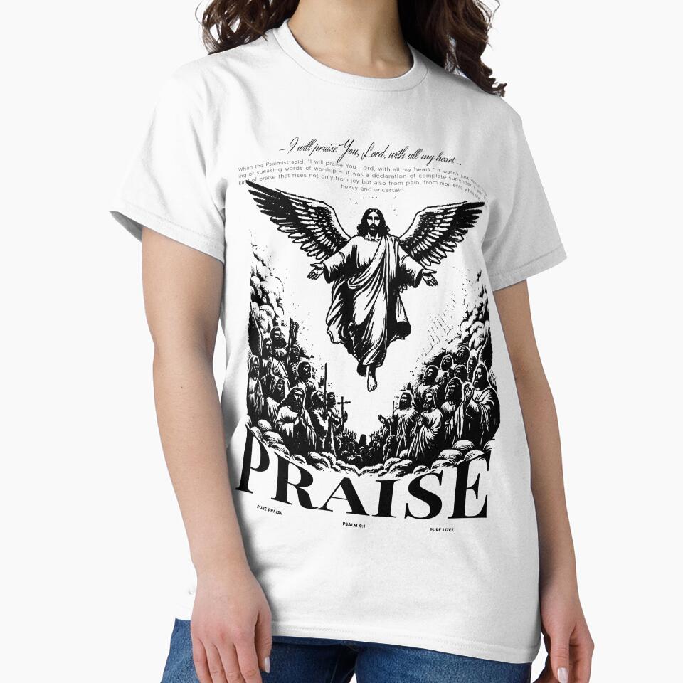Psalms 9:1 by NF Designs Studio DTF