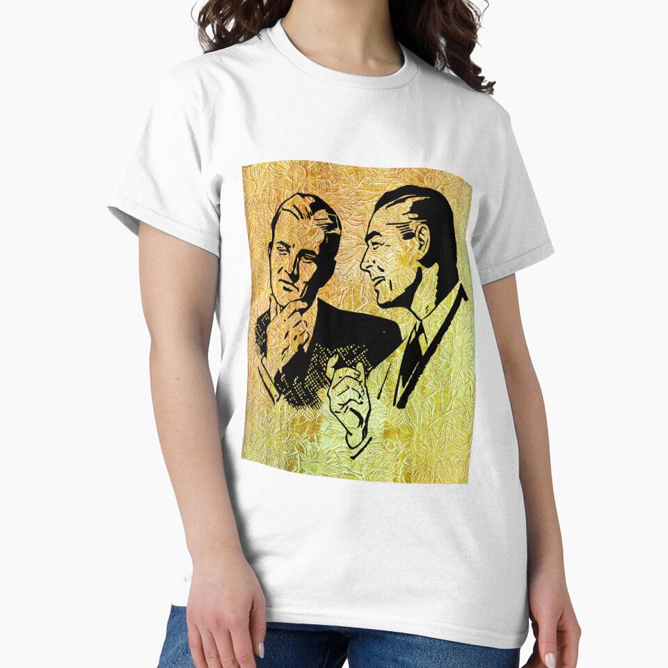Two men Golden Pattern by Vicky021