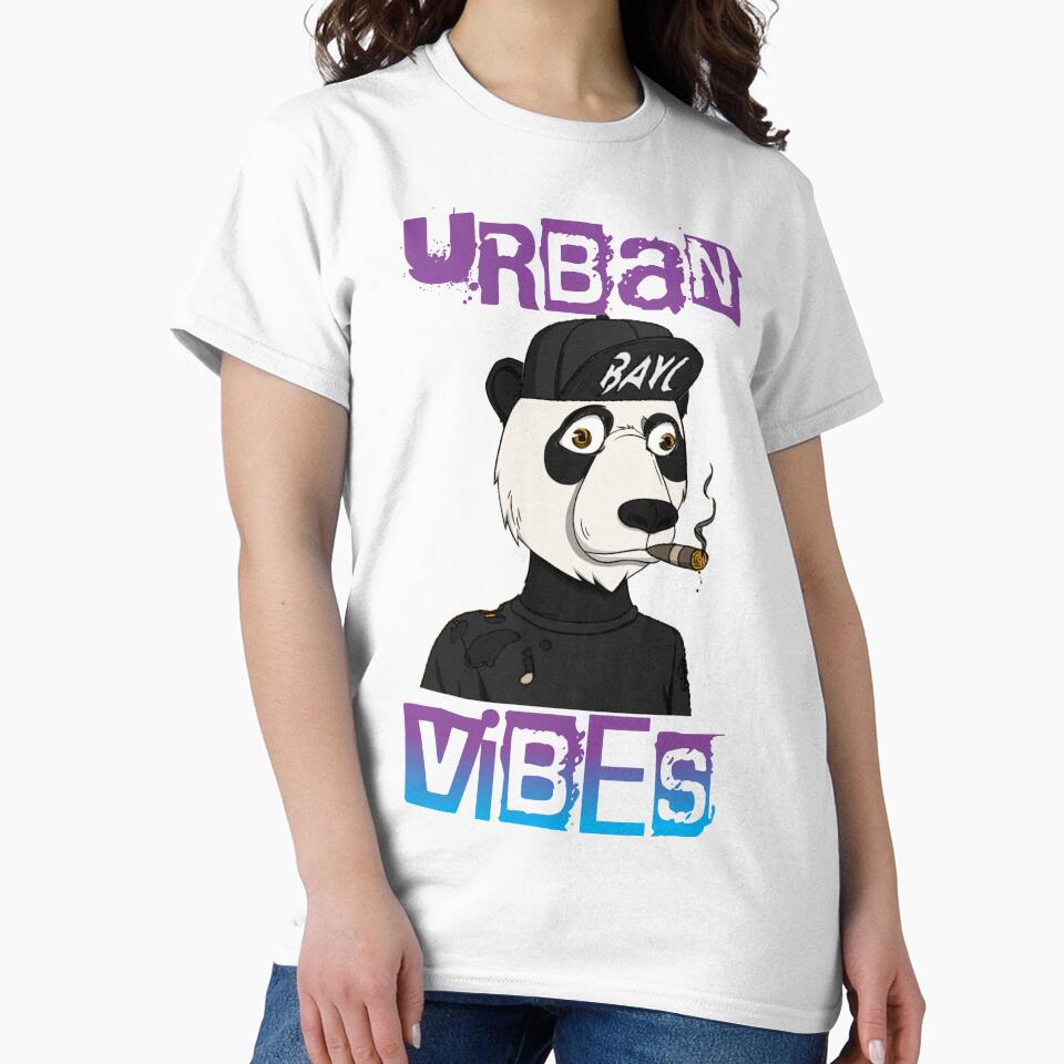 Urban Panda with Cap and Cigar by .LessuX.