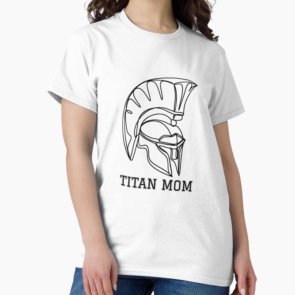 Titan Mom | Proud Sports Mom Spirit Design by TheMysticNook