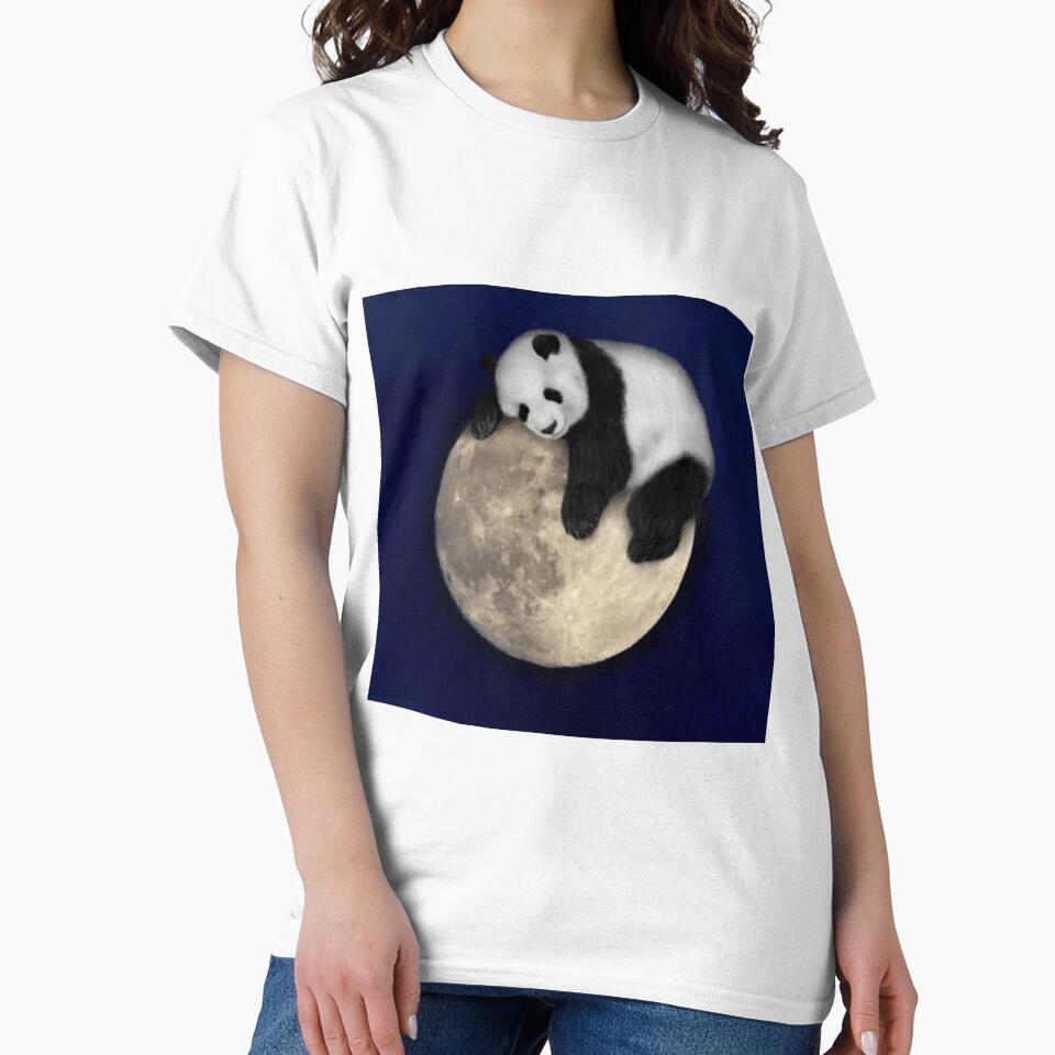 Sleeping on the moon by Emmadrawspanda