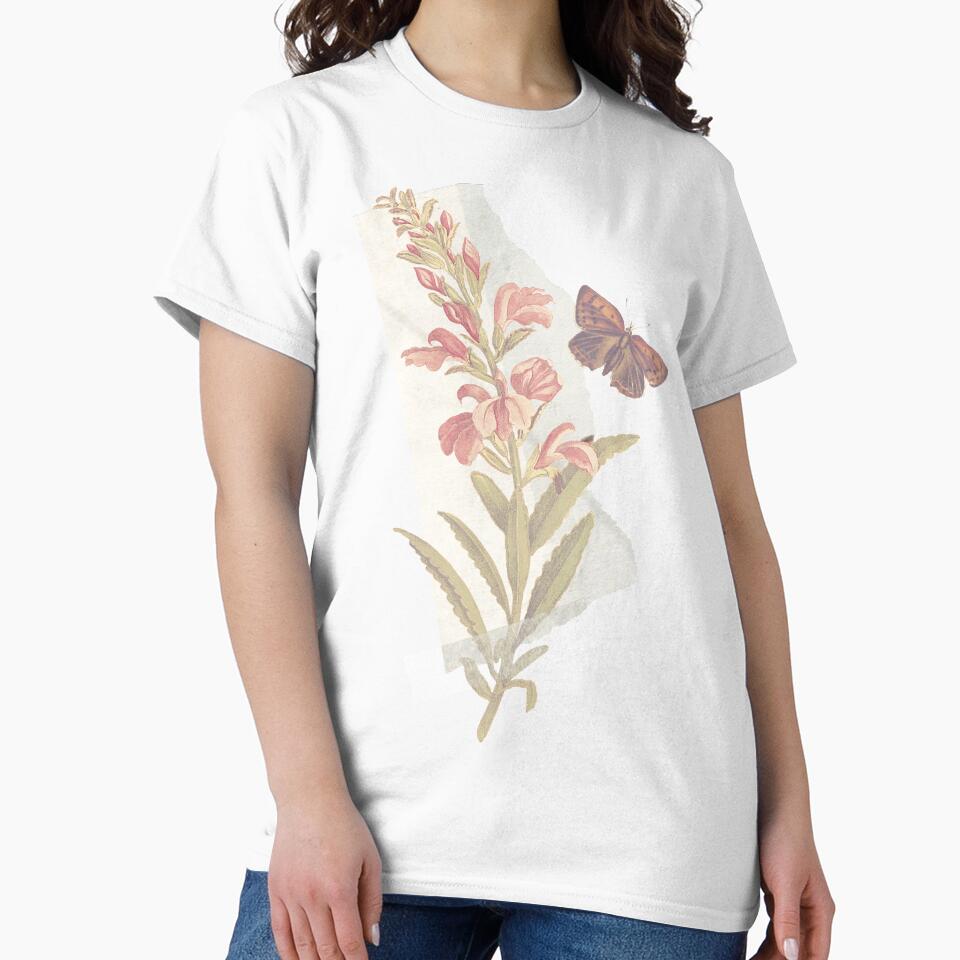 Pink Spring Pressed Flowers by JosAwestuff