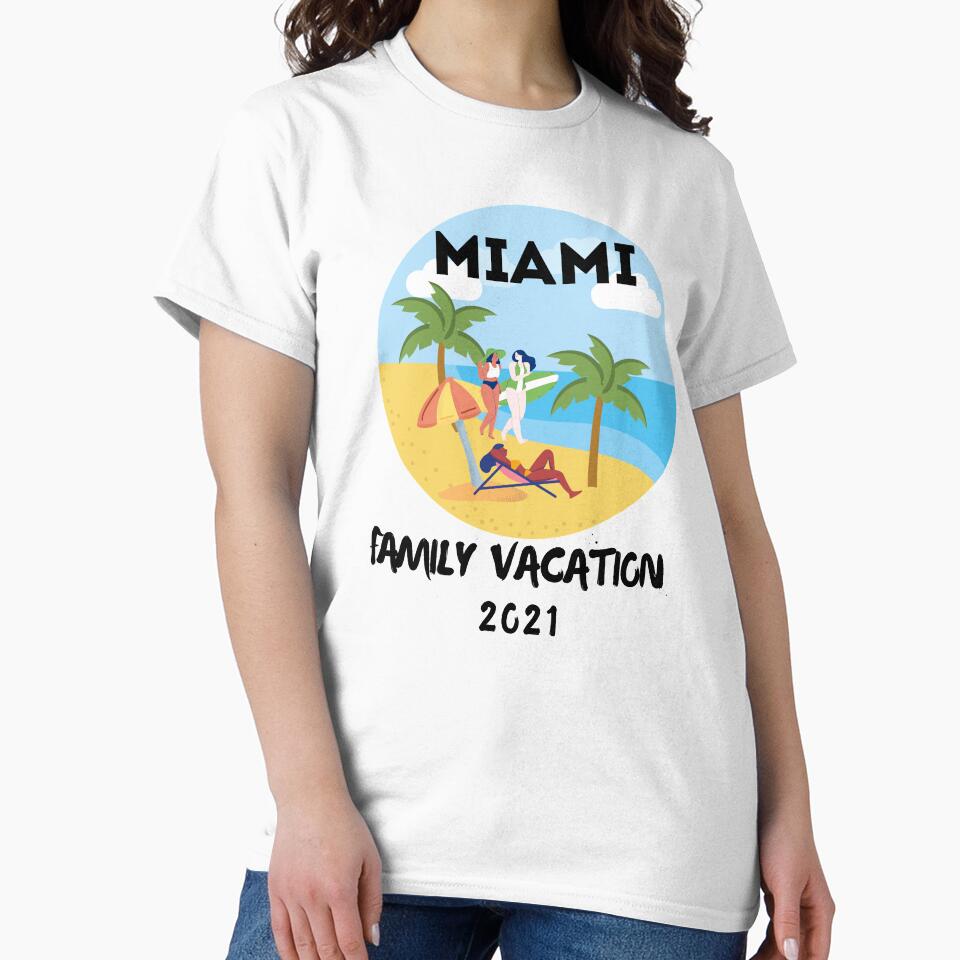 Family Vacation 2021 ,Cute summer design for vacation by AMINE  ★★★★★