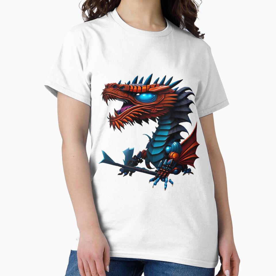 Mecha Dragon Mischief: Playful Baby Stickers for Any Occasion by Permana96