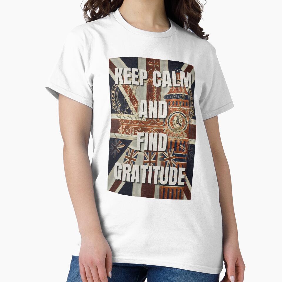 Keep Calm and Find Gratitude by ALesterDesign