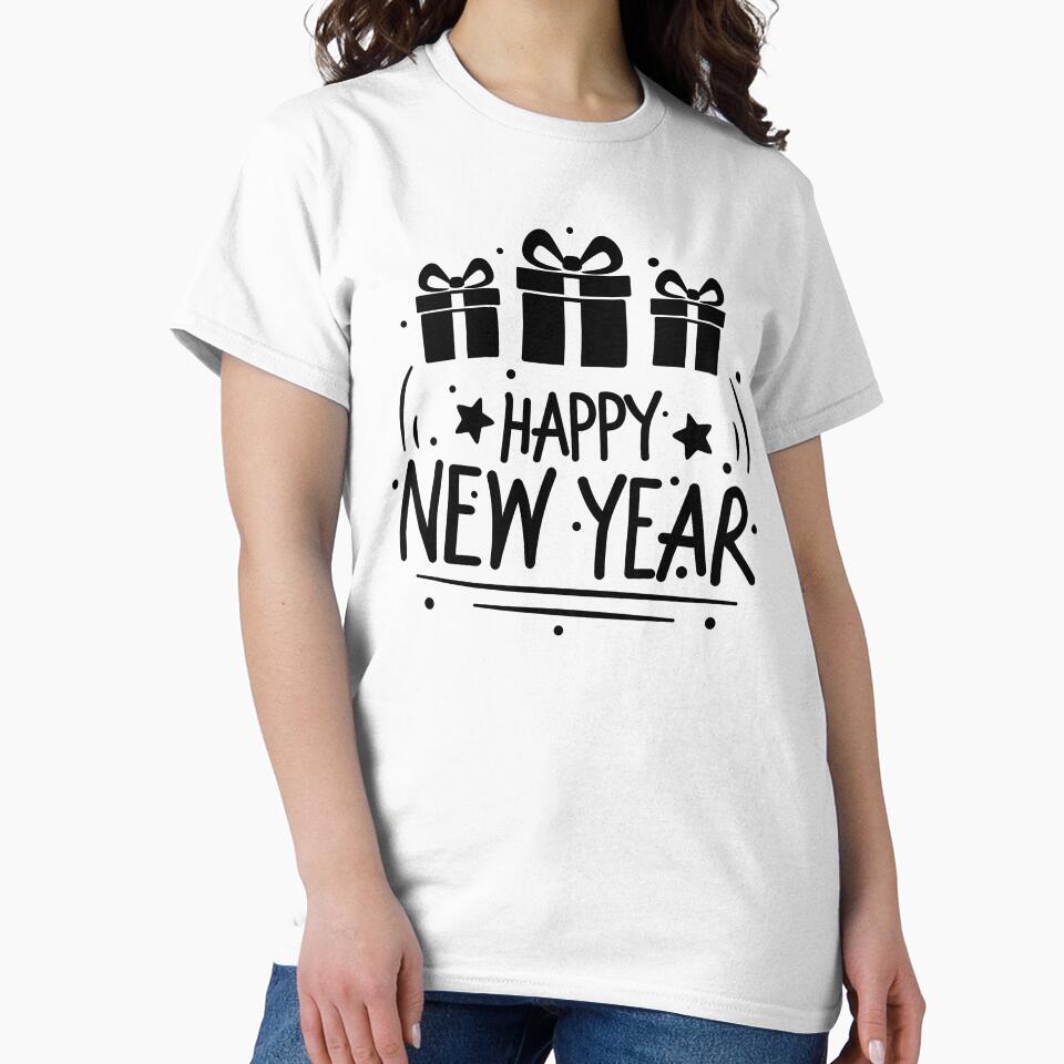 Happy New Year 2020 2021 for white color by taby2you