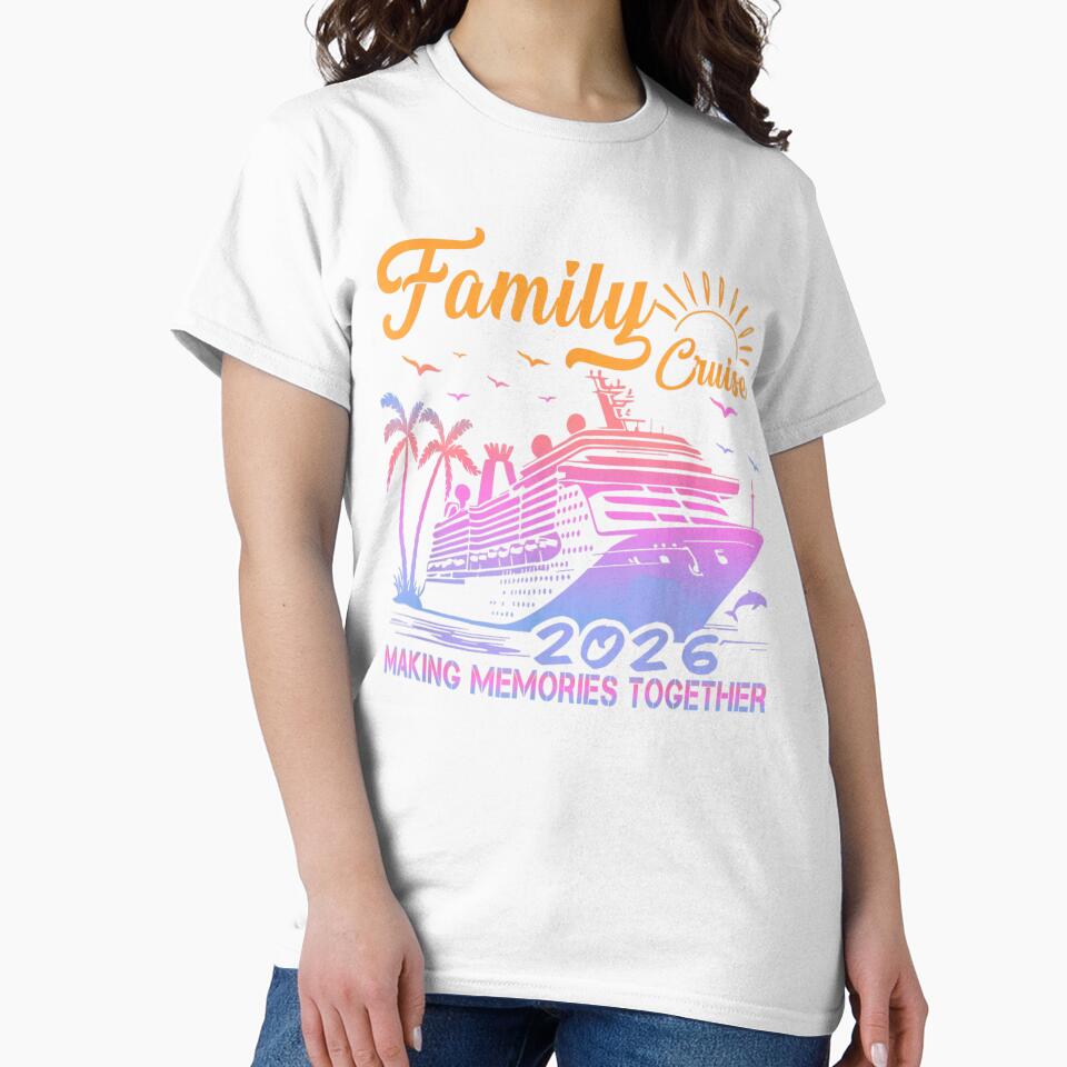 Family Cruise 2026 Making Memories Together Vacation Design by trendnest_shop