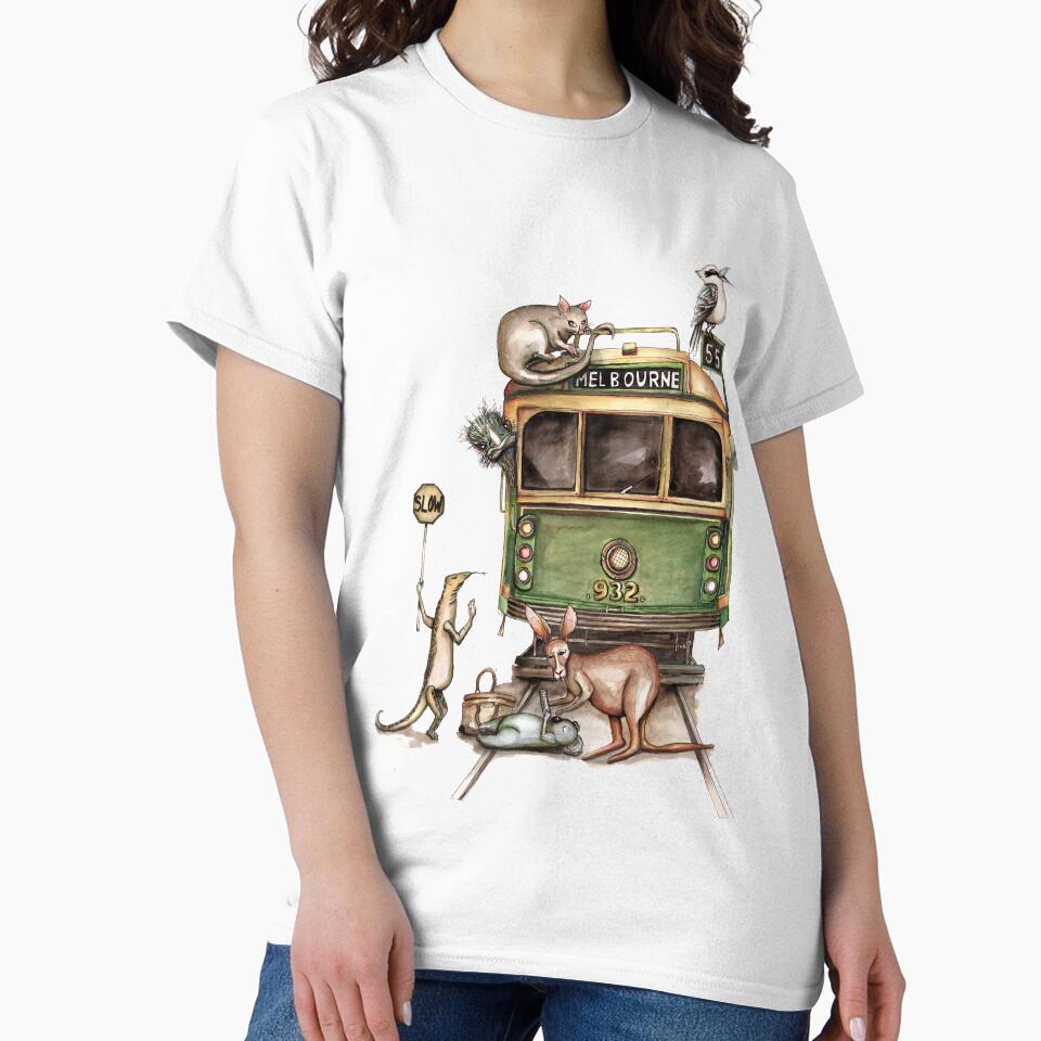 Melbourne tram by Jenny Wood
