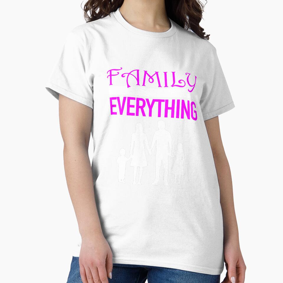 Family Over Everything Design For Women by drwigglebutts