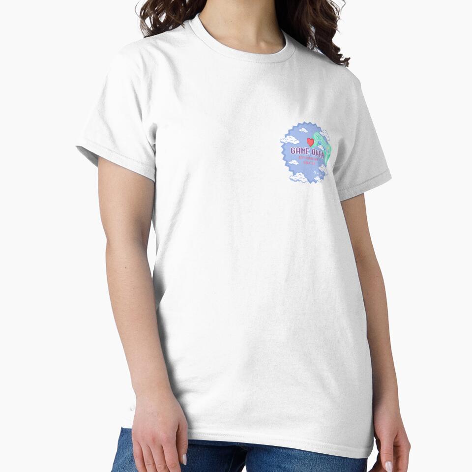 Game Over, Life Goes On Retro by MiuhStore