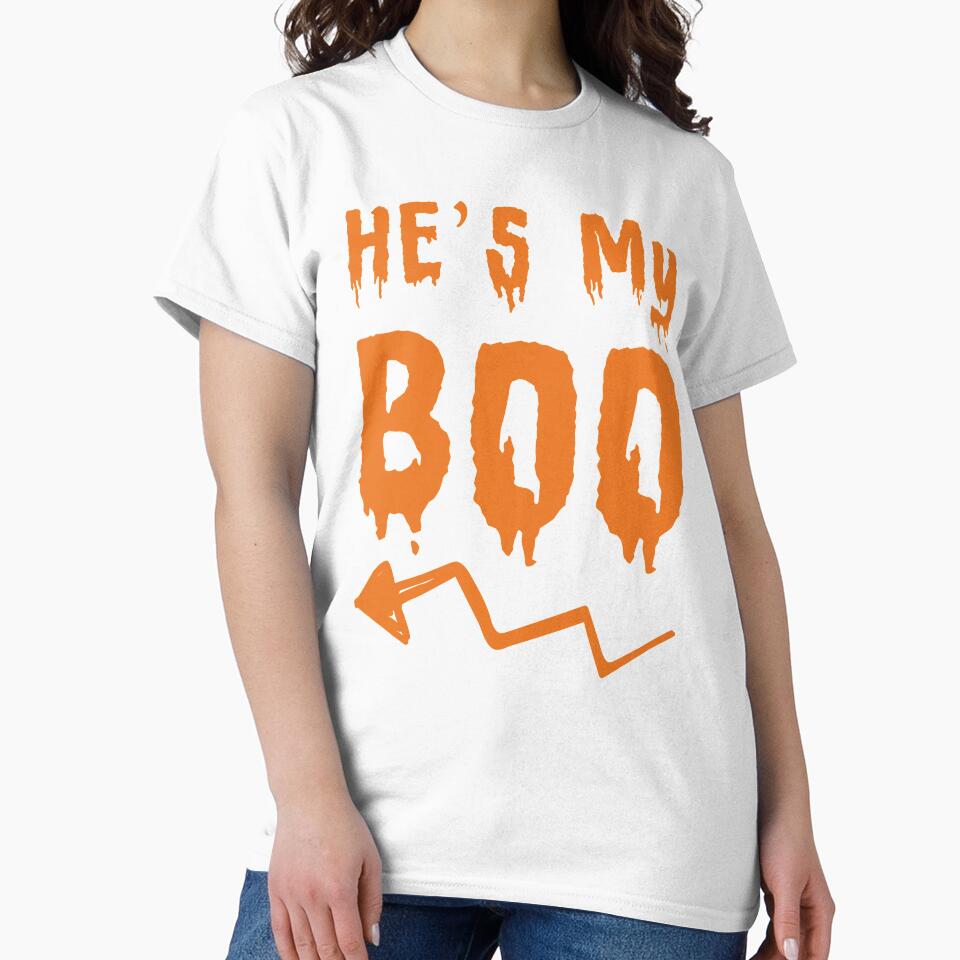 he's my boo, couple halloween by Mirnamar